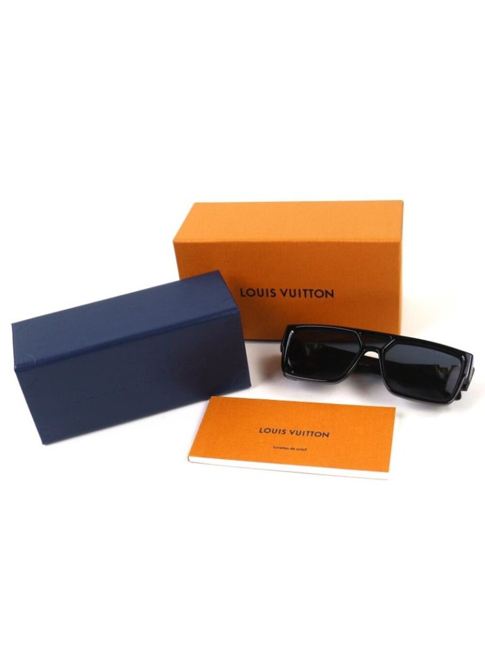 Louis Vuitton 2023 Z2062 E Sleek Square Sunglasses Eyewear Black - Picture 2 of 12